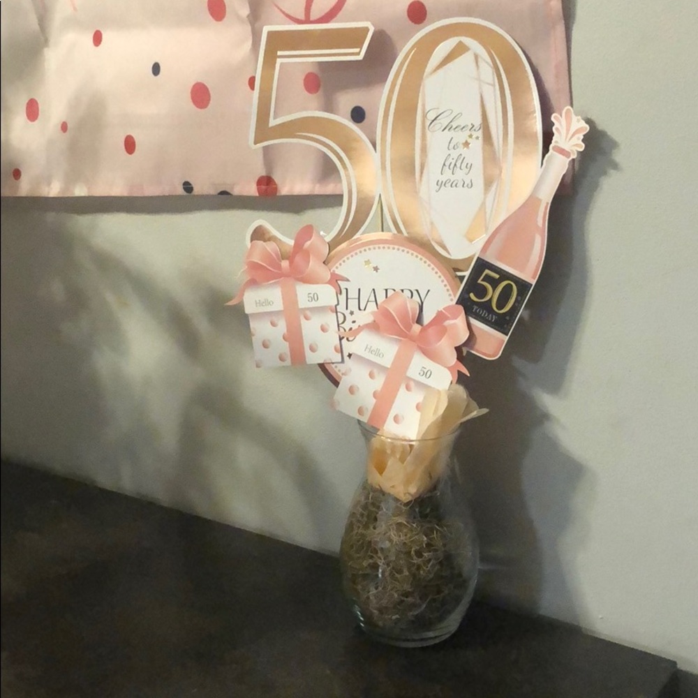 50th center pieces